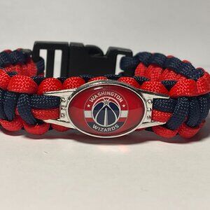 Washington Wizards NBA Paracord Bracelet NEW